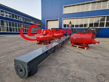 Желобчатый винтовой конвейер (шнековый) ВИТ-219 U