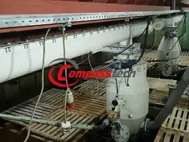 Пневматическая разгрузка ж/д вагонов с глиноземом и фасовка в МКР